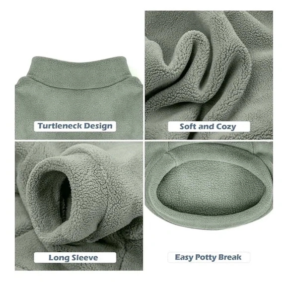 Three in One Pack for Small Dog. Cozy Dog Winter Coat. Size: Medium NWOT - Picture 3 of 5